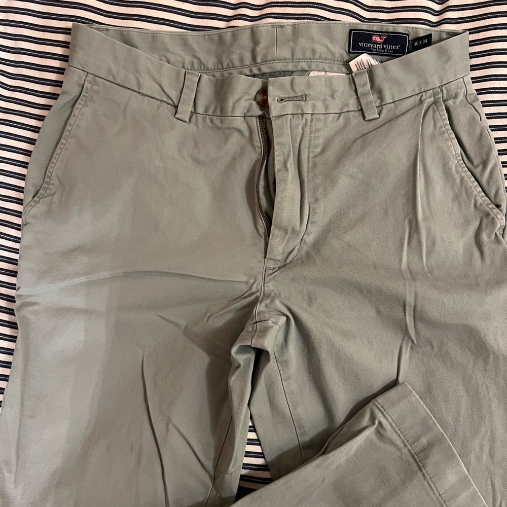 Vineyard Vines Men's Green Pants